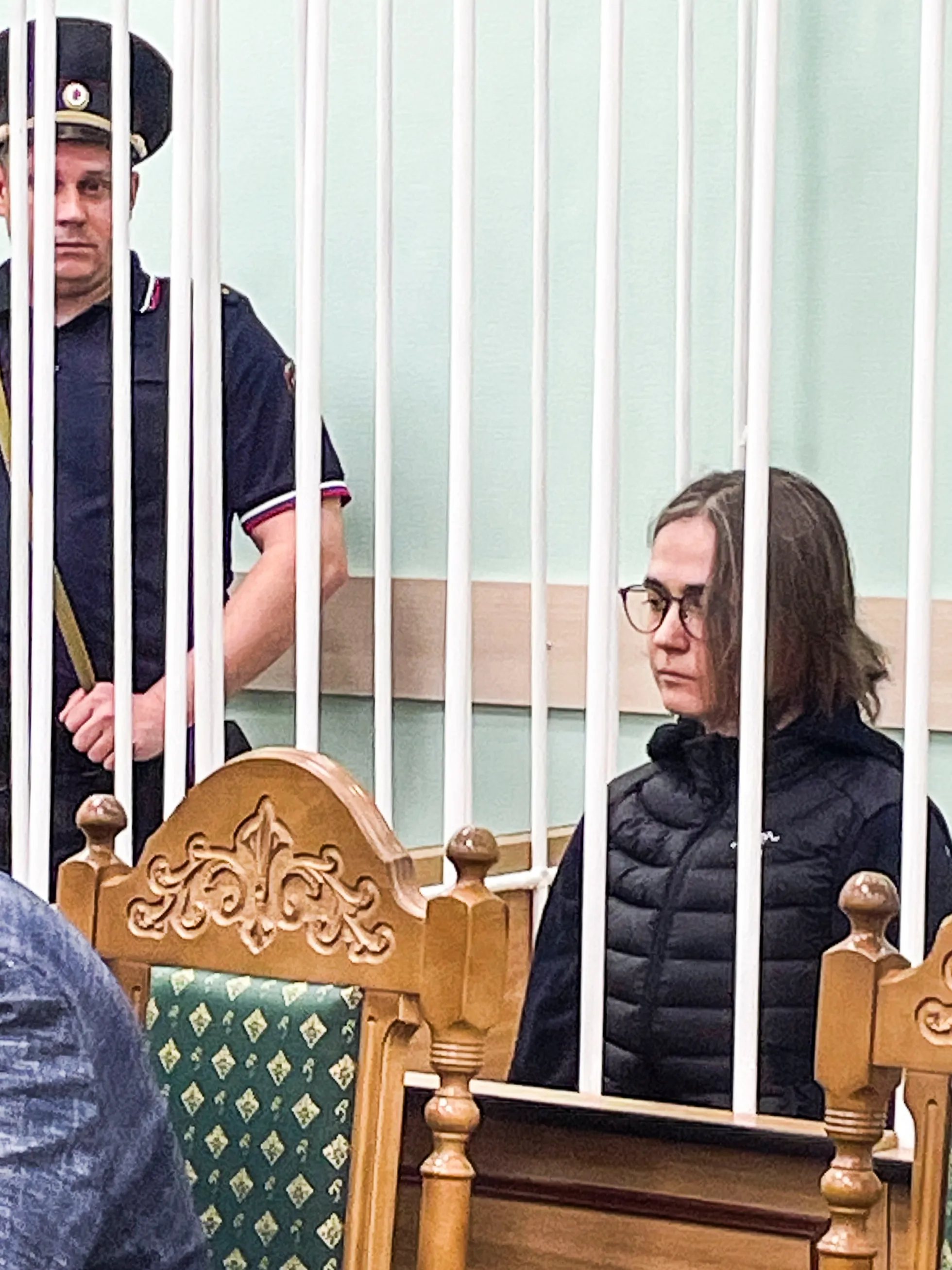 Антонина Мартынова в зале суда